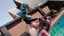 1futa 1girls 3d blowjob eye_contact fellatio futa_on_female futanari hand_on_head ichirenn61 just_the_tip looking_at_partner luna_snow luna_snow_(cool_summer) luna_snow_(marvel_rivals) marvel marvel_comics marvel_rivals oral oral_sex penis penis_out pool poolside psylocke psylocke_(sai)_(breezy_butterfly) seol_hee swimsuit swimsuit_aside watermark x-men