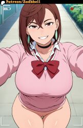 ayase momo from dandadan by zadbhell