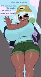 dolly dimpley from smiling friends by around drum