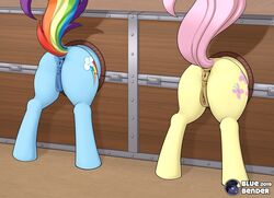 fluttershy (mlp) from friendship is magic by blue bender