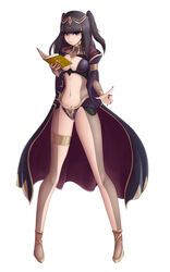 1girls black_hair book breasts fire_emblem fire_emblem_awakening heels high_heels robe tharja_(fire_emblem) zelc-face