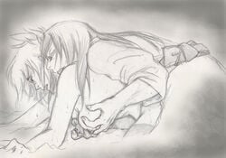age_difference black_and_white breast_grab breast_hold breasts clothed_male_nude_female crying female forced mitarashi_anko monochrome naruto nipple_tweak orochimaru sex_from_behind squeezing_breast straight_hair teacher_and_student yukata