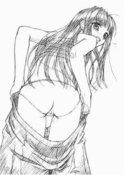 butt love_hina motoko_aoyama panties tagme