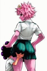 ashido_mina mina_ashido minoru_mineta my_hero_academia small_dom_big_sub