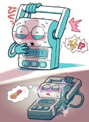 blushing dick masturbation objectum smarty_pants_(toy_story) sweating tagme toy_story toy_story_5
