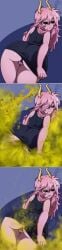 ashido_mina big_ass black_dress boku_no_hero_academia bones_(company) bubble_ass bubble_butt dress enjoying_farts fart fart_cloud fart_fetish farting farting_girl flatulance from_behind gassy gassy_female mina_ashido mina_ashido_curvy_(meme) mina_ashido_time-skip my_hero_academia pink_hair pink_skin ripped_clothing