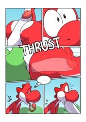 2019 3boys anal anal_sex anthro anthro_on_anthro ass big_ass big_butt blowjob bubble_ass bubble_butt butt comic dat_ass double_penetration erection fellatio femboy gay green_skin green_yoshi group group_sex hot_dogging huge_ass huge_cock kamek komdog komponi long_tongue male male_only mario_(series) nintendo nude oral penetration penile penis rape red_eyes red_skin red_yoshi sex spitroast super_mario_bros. thick_ass tongue video_games white_skin yaoi yoshi