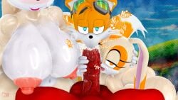 2026 2boys 2girls 3d 3d_(artwork) 4k age_difference anthro anthro_on_anthro big_areola big_ass big_balls big_breasts big_butt big_nipples big_penis blowjob blowjob_face blue_eyes blush blush_lines blushing cream_the_rabbit cum cum_in_mouth english english_text fellatio fellatio_face femboy goggles_on_forehead hairy hairy_balls high_quality high_resolution highres highv0ltage holding_head holding_penis huge_breasts huge_cock knuckles_the_echidna licking licking_penis miles_prower milf sega size_comparison size_difference small_penis small_penis_humiliation smile smiling sonic_(series) sonic_the_hedgehog_(series) source_filmmaker source_filmmaker_(artwork) steam steaming_body steamy steamy_breath sucking sucking_penis sweat sweatdrop sweating sweaty sweaty_body tails_the_fox text vanilla_the_rabbit veiny veiny_penis voluptuous voluptuous_female wet wet_body wet_skin wide_hips