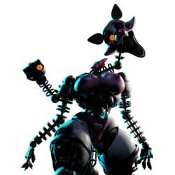 1:1 2025 2_heads 3d_(artwork) 4_fingers animatronic anthro areola atumalaca barely_visible_genitalia barely_visible_vulva big_breasts blood blood_on_face blood_on_hand bodily_fluids bow_tie breasts canid canine colored_nails dark_areola dark_nipples digital_media_(artwork) dirty endoskeleton eyelashes female fingers five_nights_at_freddy's five_nights_at_freddy's_2 fox genitals glistening glistening_body heart_pubes heart_symbol horror_(theme) long_neck looking_at_viewer machine mammal mangle_(fnaf) multi_head nails nipples open_mouth pink_body pubes purple_areola purple_nails purple_nipples red_bow_tie robot robot_anthro scottgames sharp_teeth simple_background solo standing stylized_pubes teeth thick_thighs under_boob vulva white_background white_pubes wide_hips yellow_sclera