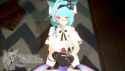 3d mint_(neverness_to_everness) neverness_to_everness orangedonut33 tagme video voice_acted