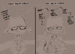 college college_girl college_student comparison money my_life_as_a_teenage_robot offering_sex pokachu pokachu_(artist) prostitution slutification tiff_crust virgin virginity_loss