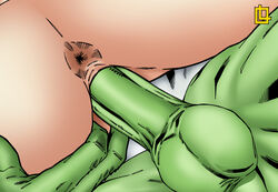 anus ass ass_grab atlee balls ballsack beast_boy big_balls brown_anus close-up closeup dark_anus dc dc_comics faceless_male female_on_top female_penetrated garfield_logan grabbing grabbing_ass green_body green_penis green_skin insertion inside leandro_comics lying lying_down lying_on_back male_penetrating on_top penetration penis sex shirt sitting sitting_on_lap sitting_on_penis sitting_on_person spread_anus spread_legs spreading straight superman_(series) teen_titans terra_(dc) testicles vaginal_insertion vaginal_penetration vaginal_sex white_shirt white_skin