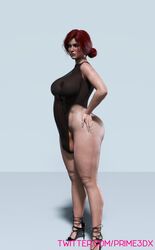 triss merigold from cd projekt red by prime3dx