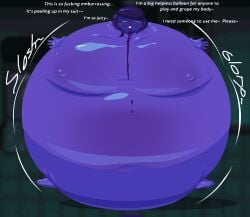 begging begging_for_more blue_body blue_hair blueberry_girl blueberry_inflation blueberry_juice bronsama_(yarbage) enjoying enjoying_expansion enjoyment horny horny_female inflation juice pleasure pleasure_face slosh sloshing sloshing_belly spherical_inflation yarbage