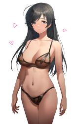 1girls a1 areolae armpits bare_arms bare_belly bare_chest bare_legs bare_midriff bare_shoulders bare_skin bare_thighs belly belly_button black_bra black_hair black_hair_female black_panties black_underwear blue_eyes blue_eyes_female blush blush blush_lines blushing_female bra breasts breasts cleavage collarbone dot_nose elbows female female_focus female_only fingernails fingers fishnet_bra fishnet_panties girls_und_panzer groin heart heart high_resolution highres hourglass_figure initial-g isuzu_hana legs light-skinned_female light_skin lips long_hair looking_at_viewer medium_breasts naked naked_female navel nude nude_female panties parted_bangs pussy shoulders sideboob simple_background slender_body slender_waist slim_girl slim_waist smile smiling smiling_at_viewer solo standing thick_thighs thighs thin_waist uncensored_breasts uncensored_nipples underboob underwear upper_body v-line white_background wide_hips