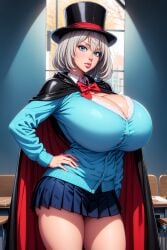 1girls ai_generated big_breasts bythebrokenone female_only solo solo_female tagme tejina_senpai tejina_senpai_(character)