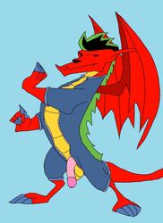 american_dragon:_jake_long clothing disney disney_channel dragon extremehardrock jake_long male male_only penis scalie solo testicles