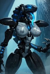 2024 ai_generated bionicle breasts carnivalecloudmuncher female female_only nipples nude pussy roodaka self_upload shower solo solo_female tagme tongue tongue_out vortixx