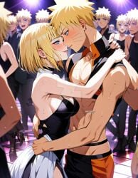 1boy 1girls 6+boys 6+girls abs age_difference ai_generated alternate_costume before_sex being_watched blush bob_cut boruto:_naruto_next_generations clones dance_floor dancing dress female huge_breasts imminent_kiss lifted_by_another lipstick long_hair makeup male male/female mature mature_female mrvectorpath nai_diffusion naruto naruto:_the_last naruto_(series) naruto_shippuden older_woman_and_younger_boy pants people_in_background people_watching public public_indecency pulled_by_another revealing_clothes romantic romantic_couple samui sex shirt shirt_lift short_hair skimpy skimpy_clothes smile stable_diffusion straight undressing undressing_another undressing_self uzumaki_naruto voluptuous watching watermark whisker_markings whiskers zipper zipper_down zipper_pull_tab