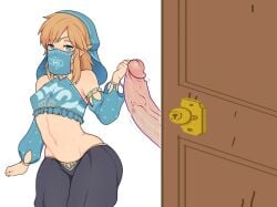 breath_of_the_wild edited femboy gerudo_link link link_(breath_of_the_wild) male_focus male_only strombo tagme the_legend_of_zelda