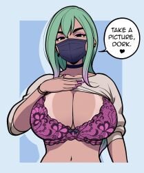 1girls big_breasts bra breasts jackie_(jam-orbital) jam-orbital