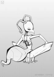 1girls 2018 antenna antennae anthro arthropod bug dated female female_only hollow_knight insect iselda_(hollow_knight) looking_at_viewer posing squatting tagme xu53r