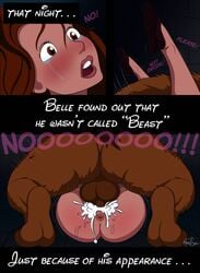 anus ass beast_(disney) beauty_and_the_beast belle crying cum_outside cum_overflowing disney disney_princess dungeon enslaved_royal female fur high_resolution hyoreisan large_penis legs_up mating_press penis pinned_down princess prisoner public_domain rape royalty semen sex_slave slave streaming_tears tears teen teenager young