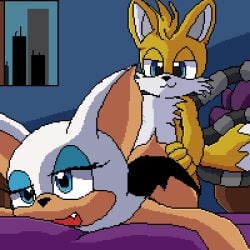 1:1 2d_animation animated anthro bat blue_eyes canid canine digital_media_(artwork) duo female fox fur hi_res humanoid lawealewd loop male male/female male_penetrating mammal miles_prower netflix penetration pixel_(artwork) pixel_animation rouge_the_bat sega sex short_playtime sonic_(series) sonic_prime sonic_the_hedgehog_(series) tail tails tails_nine tails_the_fox wings