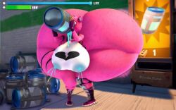 ass ass big_ass big_breasts big_butt cindablimp cuddle_team_leader drinking female female female_only fortnite gigantic_ass lactating lactation thick_ass thick_thighs thighs