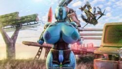 16:9 1girls 3d ada_(fallout) aircraft assaultron bethesda_softworks big_breasts breasts computer dialogue fallout fallout_4 female grass hi_res huge_breasts humanoid machine outside pervertguy341 pussy robot source_filmmaker source_request text thick_thighs thigh_gap video_games wide_hips