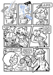 carly comic dumfer female gerph monochrome skarp_world tagme