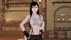 3d bar dissidia dissidia_final_fantasy female female_only final_fantasy final_fantasy_vii grin honey_select smile solo studio_neo tifa_lockhart
