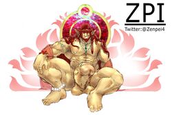 big_penis boner ear_piercing ear_ring elf erection flower flower_crown halo humanoid humanoid_penis hyper hyper_penis jewelry male male_only muscular necklace nipple_piercing nipples nude pecs penis piercing plant pointy_ears rose_(disambiguation) solo solo_male zenpei