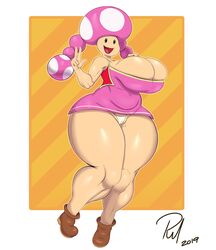toadette from mario (series) by redmoon83