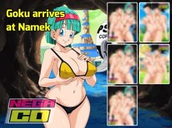 bulma bulma_(dragon_ball) bulma_briefs bulma_briefs_(frieza_saga) chichi dragon_ball dragon_ball_super dragon_ball_z edit megacd panchy panchy_(dragon_ball) panchy_briefs sano-br son_goku