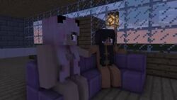 2girls 3d animated aphmau bedroom lesbians mcyt minecraft minecraft_youtubers nude sex sound strap-on tagme the-shitty_(artist) twitch.tv video youtube youtuber youtubers yuri