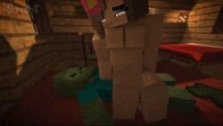 1boy 1girls 3d animated big_breasts cubic_breasts horny_female human humanoid jenny_belle_(slipperyt) jenny_odd_adventure joa mine-imator minecraft monster nude riding sex slipperyt straight tagme video_games zombie zombie_(minecraft)