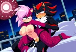 ai_generated anthro ass breasts furry impregnation penis sex shadow_the_hedgehog sonia_the_hedgehog sonic_(series) sonic_the_hedgehog_(series)