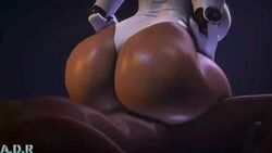 3d adriandustred animated ass ass_jiggle bare_legs big_ass big_butt black_skin butt clothed_female clothed_female_nude_male dark-skinned_female dark-skinned_male dark_skin haydee haydee_(game) huge_ass huge_butt huge_cock jiggle loud_sex penis riding robot_girl sex sitting_on_penis sound tagme thick thick_penis thick_thighs thong_leotard video wide_hips