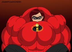 1girls abs absurd_res alternate_version_at_source alternate_version_available biceps big_breasts big_muscles brown_eyes brown_hair elastigirl eyemask female female female_focus female_only helen_parr huge_muscles juanitoarcoiris1 large_breasts larger_female milf muscle muscle_girl muscle_mommy muscle_tone muscles muscular muscular_arms muscular_female pixar self_upload solo solo_female solo_focus super_suit superheroine the_incredibles