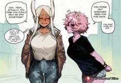 ashido mina from boku no hero academia by tillian