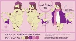 absurd_res anthro anus ass back_fat balls big_balls big_butt big_penis cardigan cjk_character cjk_character_tattoo clothed clothing eyebrows feet flaccid foreskin front_view fur fur_markings generation_2_pokemon genitals glyphs hair heart_(marking) heart_symbol hi_res huge_balls huge_butt huge_cock long_coat love_handles male markings nintendo nipples nude ofuda ori-doggo ori_(ori-doggo) paint penis pokemon pokemon_(species) puffy_anus purple_body purple_hair purple_paint purple_skin rear_view slightly_chubby smeargle smile smiling_at_viewer solo talisman tattoo thick_thighs uncircumcised vein veiny_penis