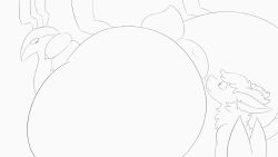 anal anal_vore animated pokemon pokemon_(species) rebelradio scolipede vore