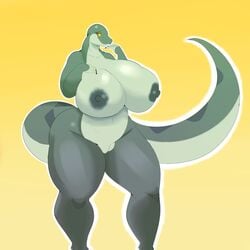 1:1 1girls 2019 5_fingers anthro anthro_only anthrofied areola ass bare_shoulders belly belly_button big_areola big_ass big_breasts big_butt big_nipples black_claws bottomless breasts butt claws completely_nude curvaceous curvy erect_nipples eyelashes female female_only front_view gradient_background green_areola green_nipples green_scales hand_on_breast hi_res hips hourglass_figure huge_ass huge_breasts huge_butt humanoid humanoid_hands humanoid_pussy hyper_ass hyper_breasts hyper_butt large_ass large_breasts large_butt looking_at_viewer margret_stalizburg mature_female milf mother multicolored_scales naked navel nipples non-human_areolae nude nude_female nudity orange_eyes parent pokebii pussy python reptile scales scalie simple_background smile snake solo solo_female stalizburg tail thick thick_ass thick_thighs thighs topless two_tone_scales vagina wide_hips yellow_sclera