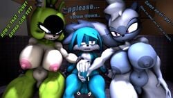 3d big_breasts handjob kitsunami_the_fennec realbibbel sonic_(series) sonic_the_hedgehog_(series) source_filmmaker surge_the_tenrec tagme tangle_the_lemur teasing text