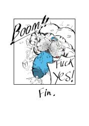 anthro balls big_balls big_muscles big_pecs big_penis booker_(koopershiba) building building_destruction canid canine city_destruction comic destruction dialogue felid genitals growth hi_res huge_balls huge_cock huge_muscles huge_pecs hyper hyper_balls hyper_genitalia hyper_muscle_growth hyper_muscles hyper_pecs hyper_penis kooper_(koopershiba) macro male male_only mammal muscular pantherine pecs penis solo tiger unknown_artist vein veiny_muscles veiny_penis