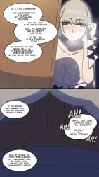 animated azur_lane cheating dark-skinned_male formidable_(azur_lane) gif light-skinned_female netorare ntr paperplatinum stray_pubic_hair tagme