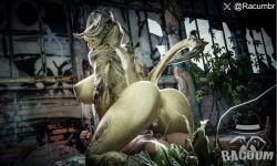3d abandoned_building anthro anthro_penetrated bodily_fluids cowgirl_position cum cum_in_pussy cum_inside deathclaw duo earless fallout female female_anthro female_on_human female_on_top female_penetrated from_front_position genital_fluids genitals hi_res human human_on_anthro human_penetrating human_penetrating_anthro human_penetrating_female humanoid_genitalia humanoid_penis interspecies male male/female male_human male_on_anthro male_on_bottom male_penetrating male_penetrating_anthro male_penetrating_female mammal microsoft on_bottom on_top penetration penile penile_penetration penis penis_in_pussy racumbr scalie sex tongue tongue_out vaginal_penetration