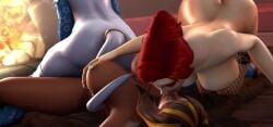 1futa 2girls 3d animated areolae assumi breasts dark-skinned_futanari dark_skin draenei half_elf human interracial interspecies kaminakirei kissing legretta_asteria nipples penetration penis pyrista reverse_cowgirl_position source_filmmaker tagme threesome vagina vaginal_insertion vaginal_penetration vaginal_penetration vaginal_sex video world_of_warcraft