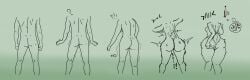 anthro ass_growth breast_growth breasts buncow dripping_pussy emoticon gender_transformation genitals growth hi_res human lagomorph leporid mammal mtf_transformation penis pussy rabbit small_breasts solo solo_focus thick_thighs thought_bubble transformation wide_hips